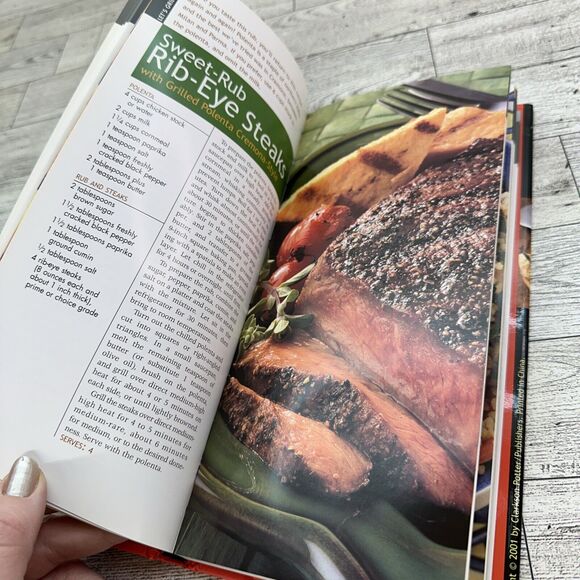 Omaha Steaks - Let's‎ Grill Hardcover Cookbook - by Simon & Harrisson BBQ - Picture 3 of 16